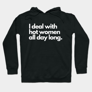 HVAC I Deal with Hot Women Hoodie